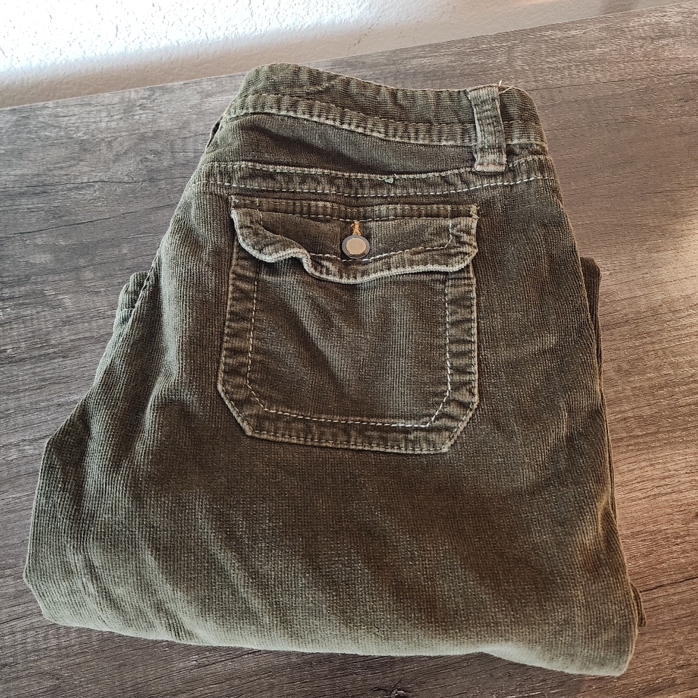 Old navy corduroy scretch low waist 10